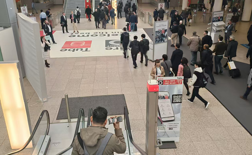 公司参加2024年4月德国杜塞尔多夫管材,线缆及线材展览会(Tube