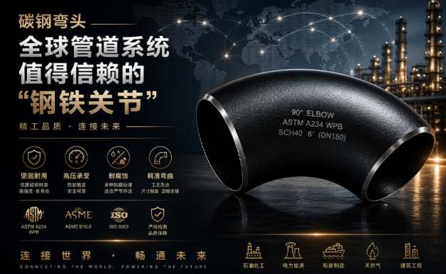 碳钢弯头：全球管道系统值得信赖的“钢铁关节”